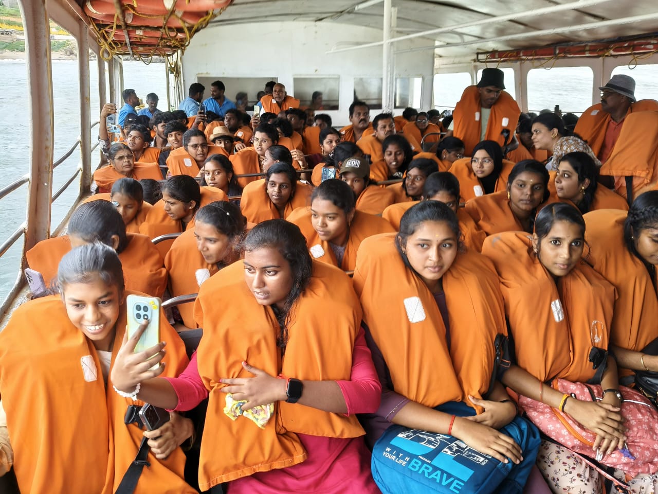 FIRST-YEAR STUDENTS TOUR – KANYAKUMARI